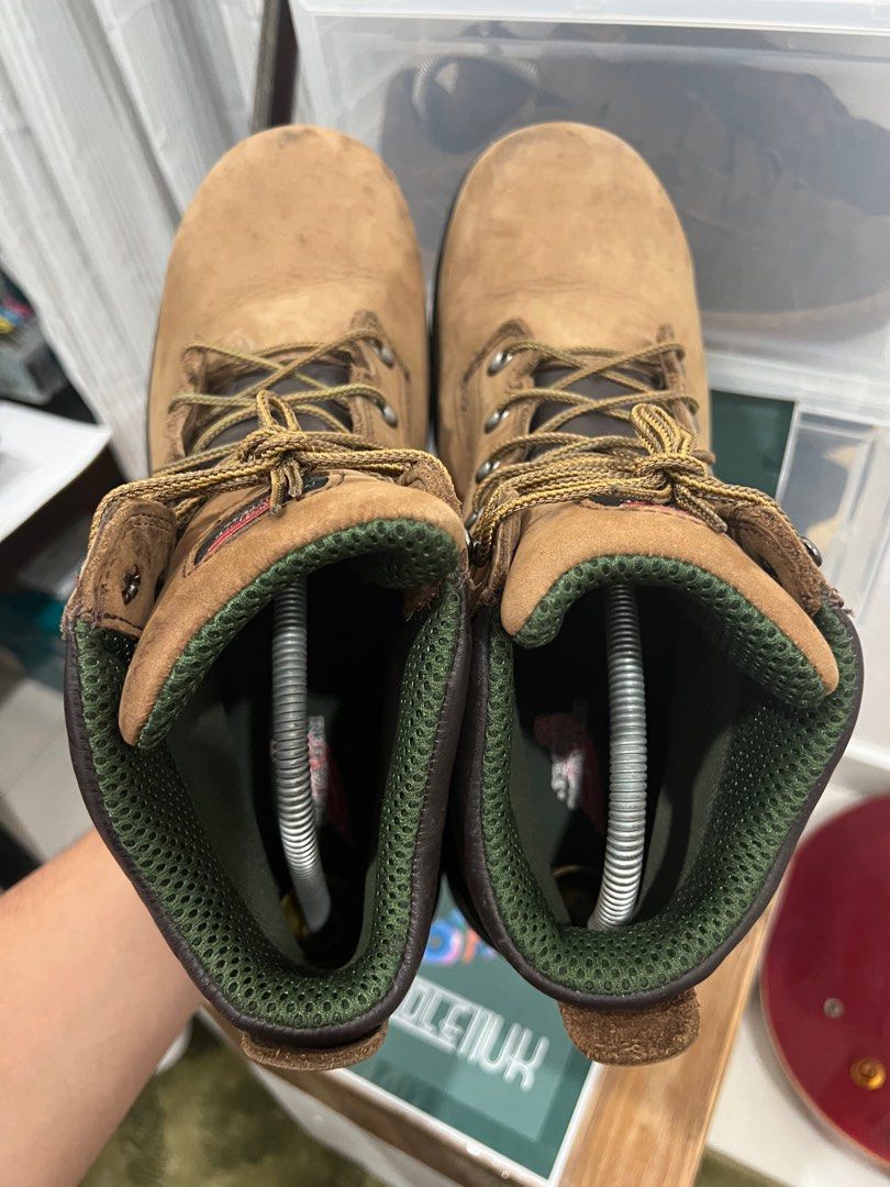 Red Wing 2240 NT Safety Boots Brown Steel Toe 13UK, Men's Fashion