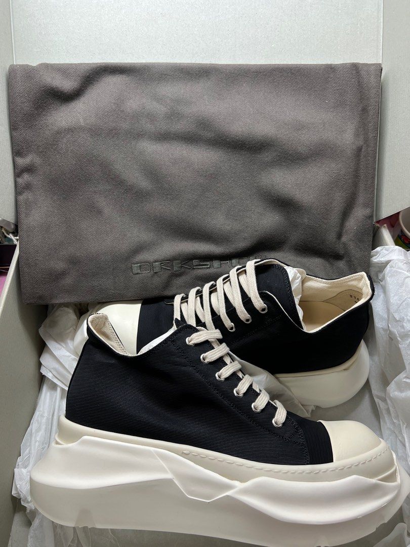 Rick Owens DrkShdw (size 42.5), 男裝, 鞋, 波鞋- Carousell