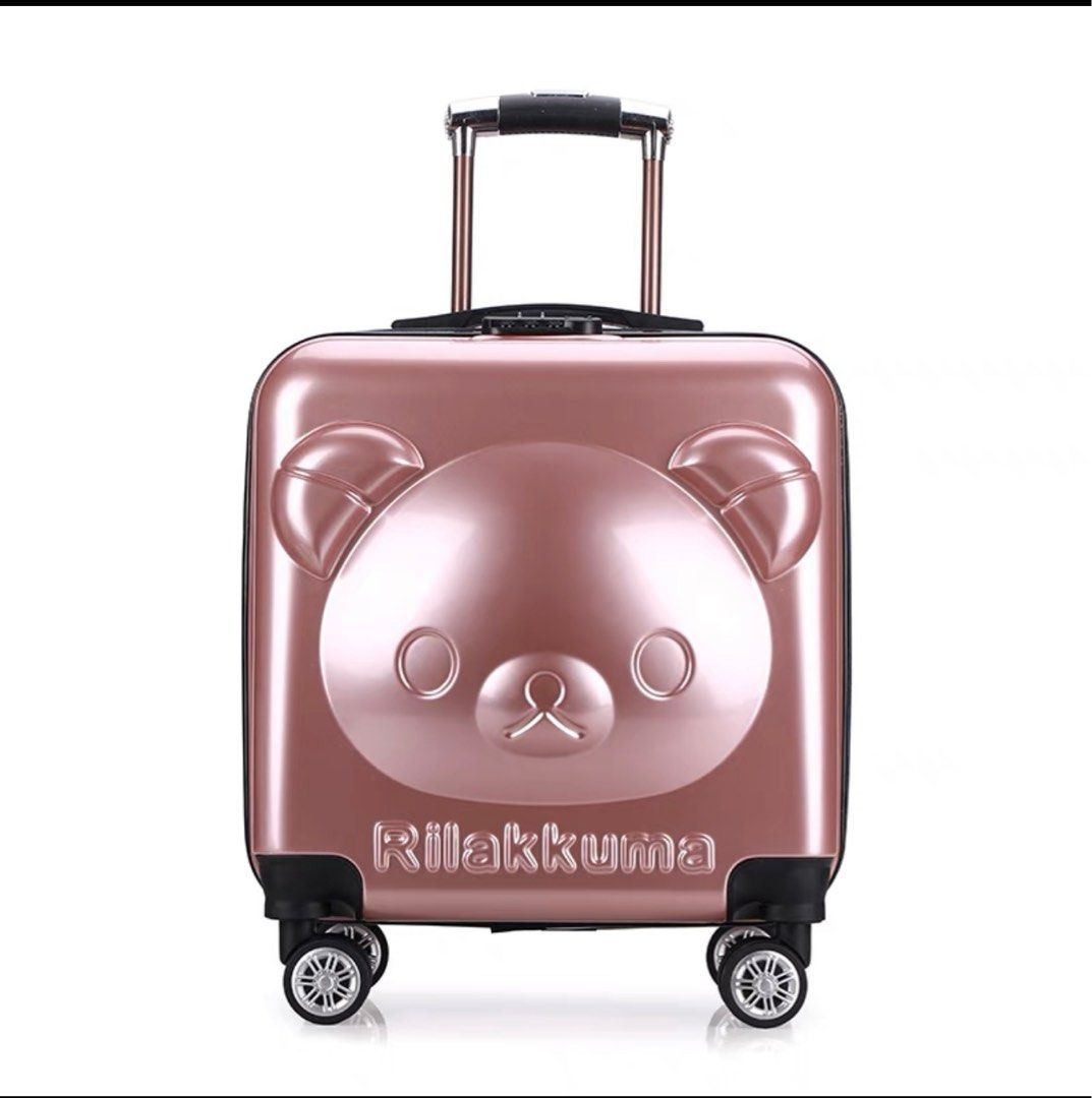Rilakkuma Travel Trolley Carry on Luggage 20 inch Suitcase, Everything