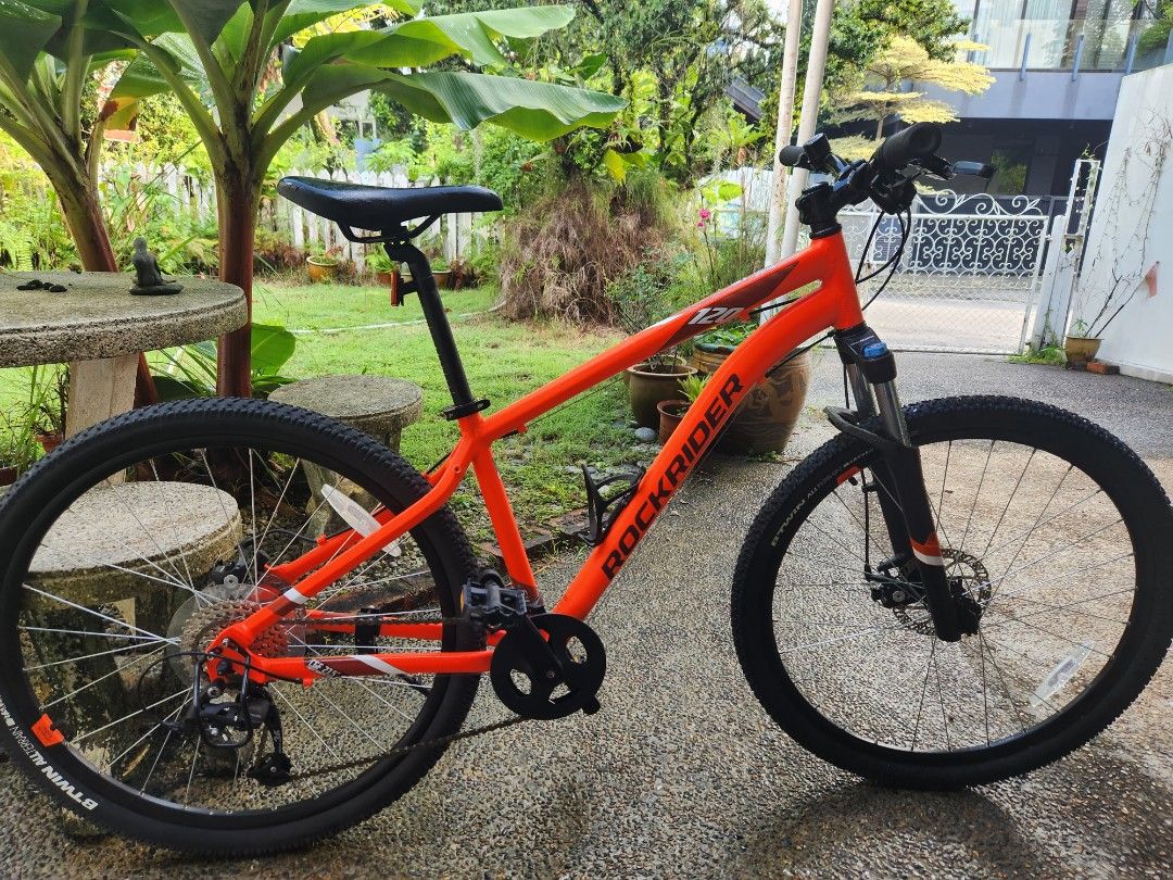 Btwin rockrider 100 orange clearance