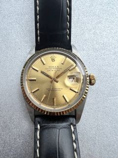 Rolex Datejust Pie Pan Dial Two Tone