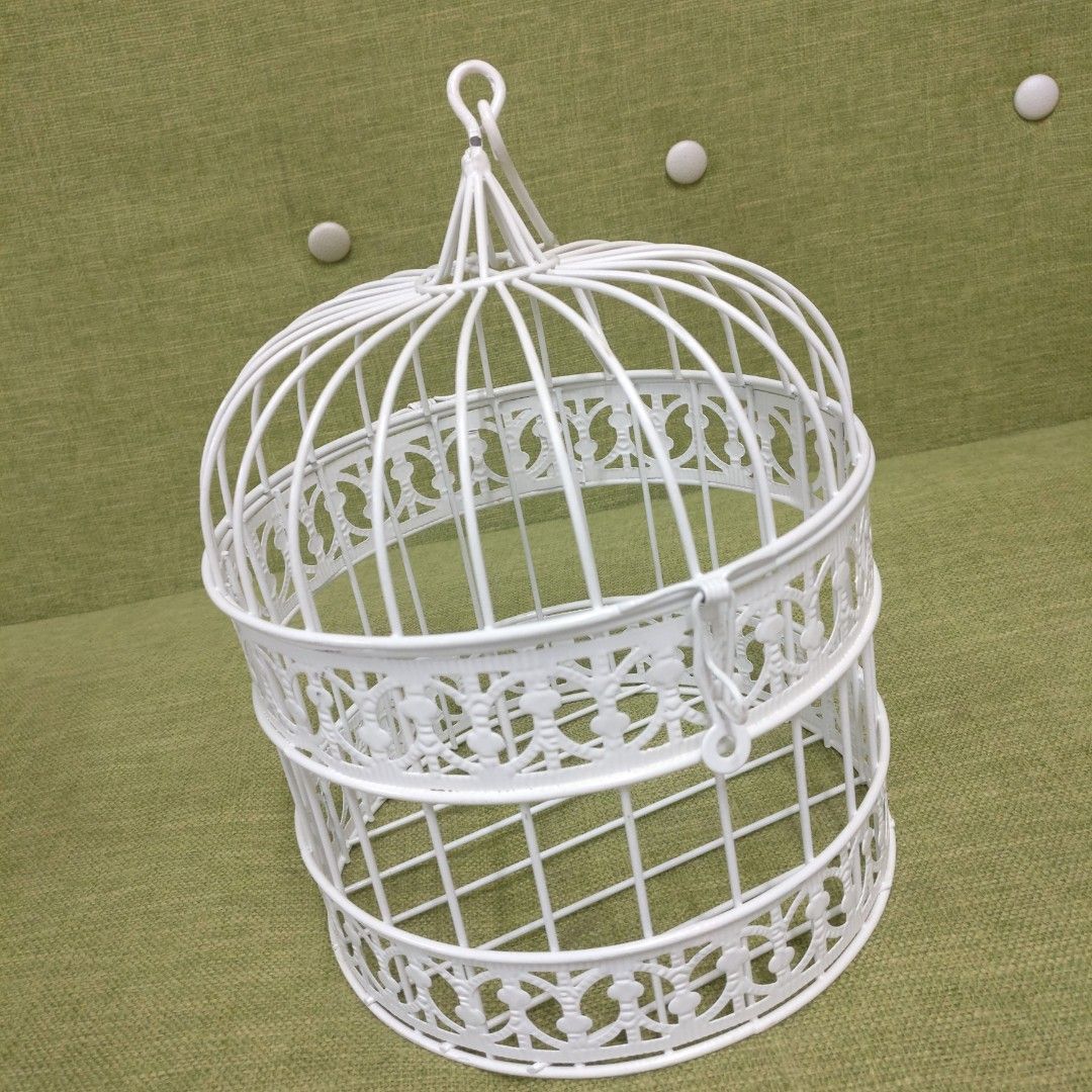Round Bird Cage Deco, Furniture & Home Living, Home Decor, Other Home ...