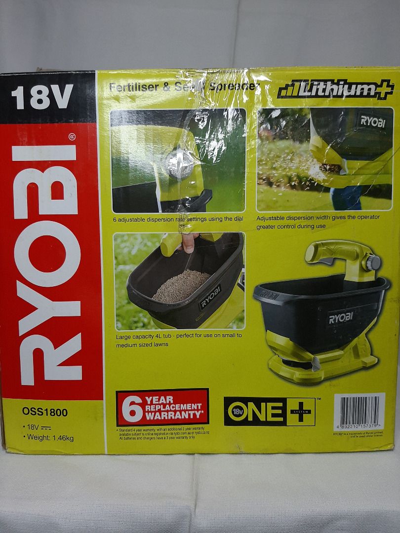 Ryobi Seed And Fertiliser Spreader, Furniture & Home Living, Gardening