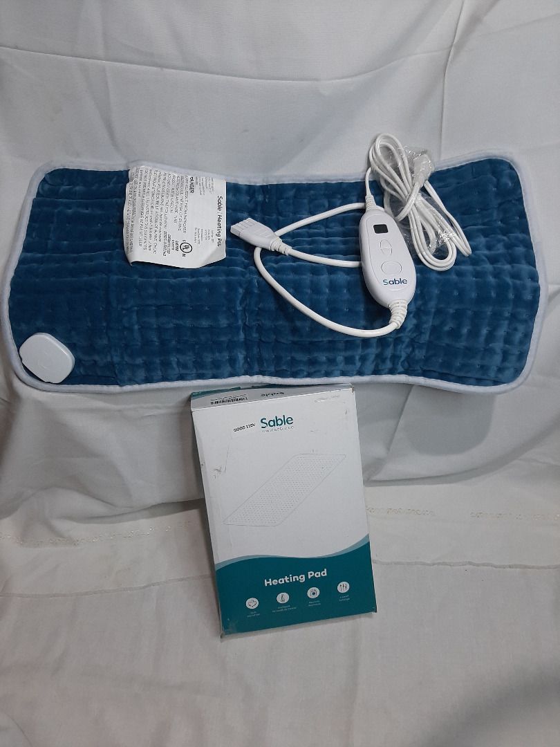 Sable Heating Pad, Health & Nutrition, Assistive & Rehabilatory Aids