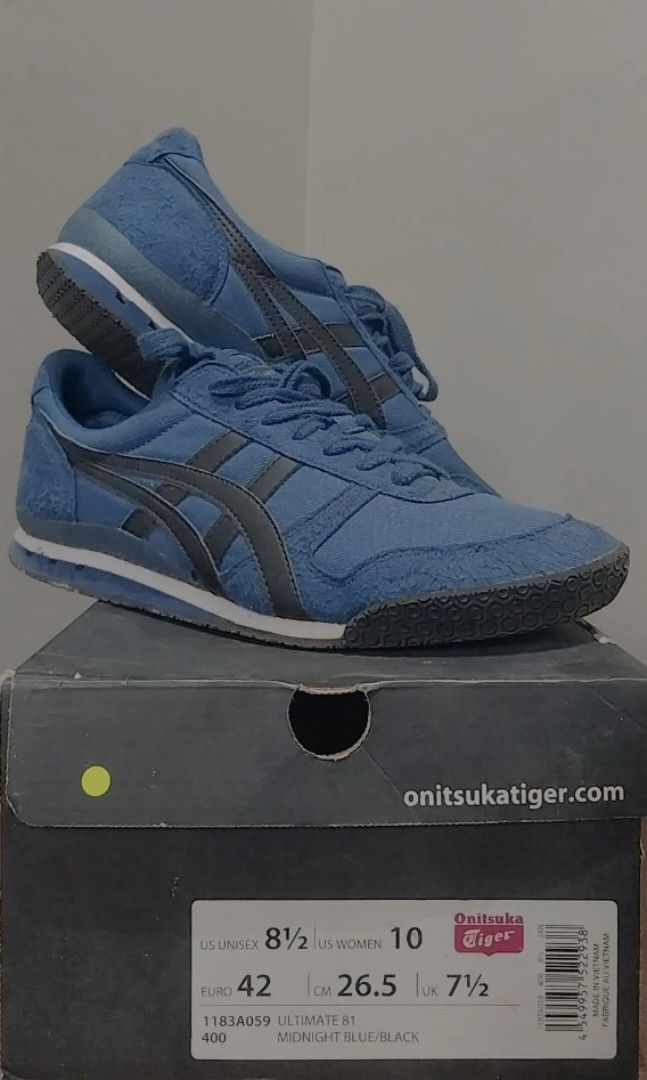 Asics onitsuka tiger ultimate 81 1183a059 midnight blue/black 400 shop