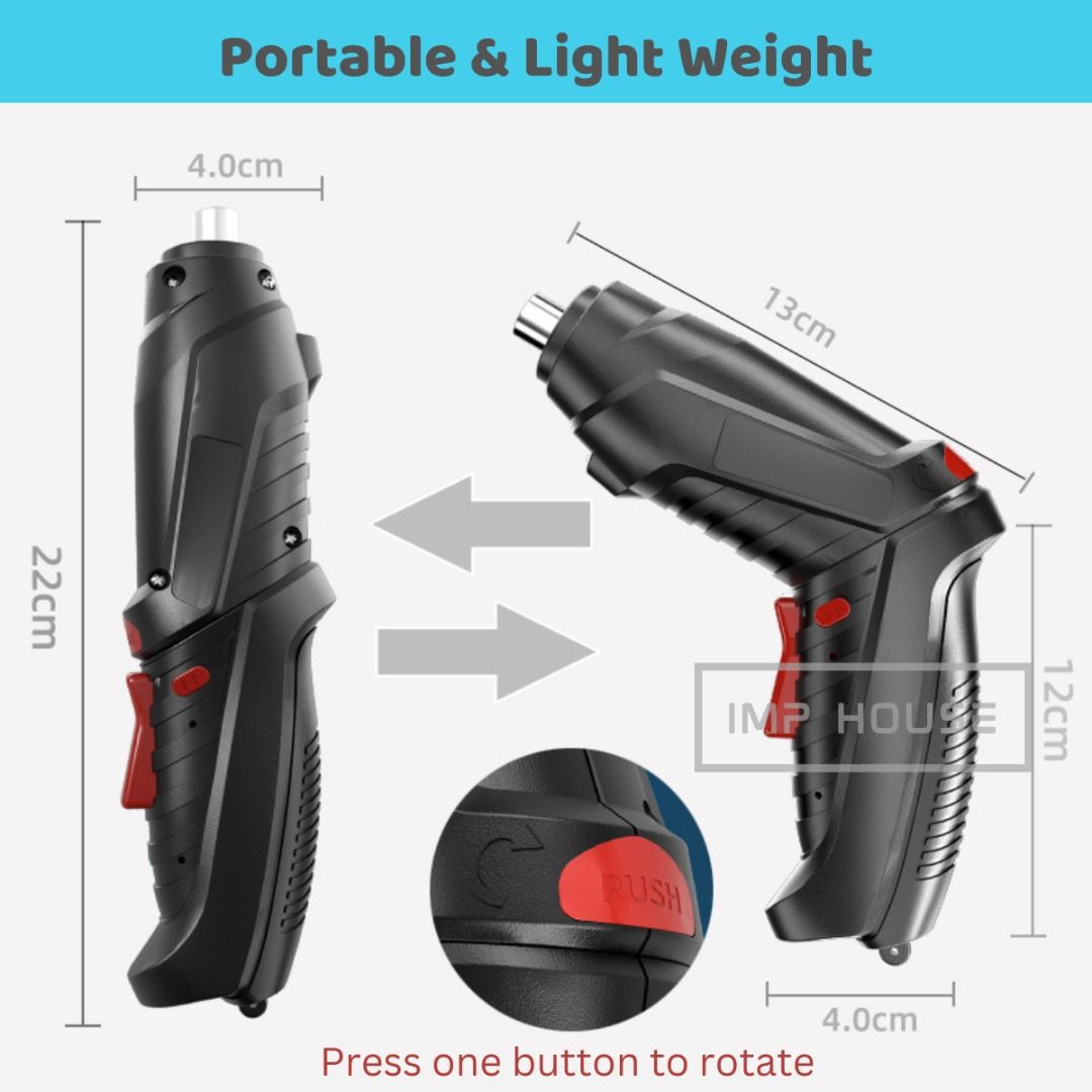 [SALE] Cordless Electric Screwdriver / USB Power Rechargeable Battery ...
