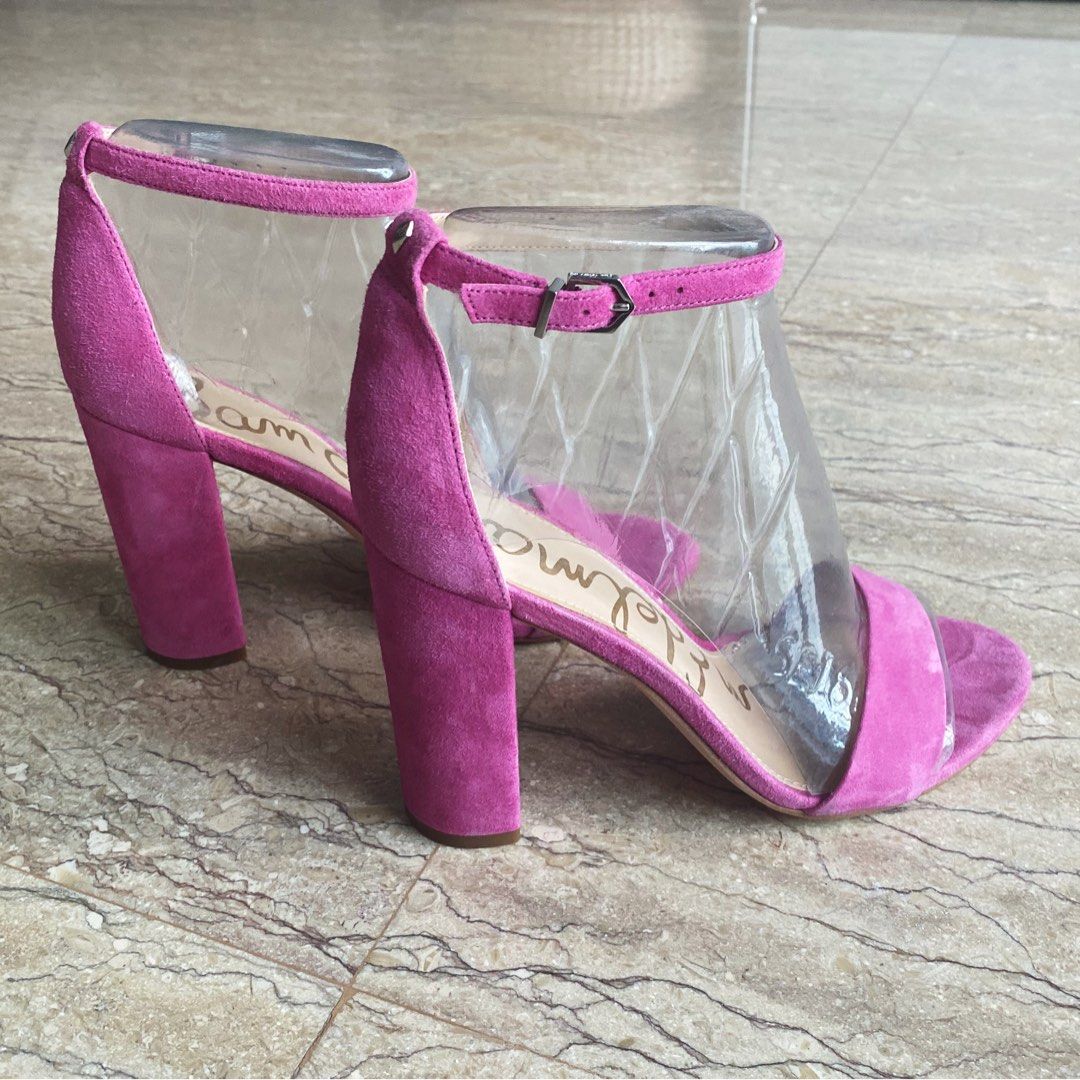 Sam Edelman Suede Pink Heels
