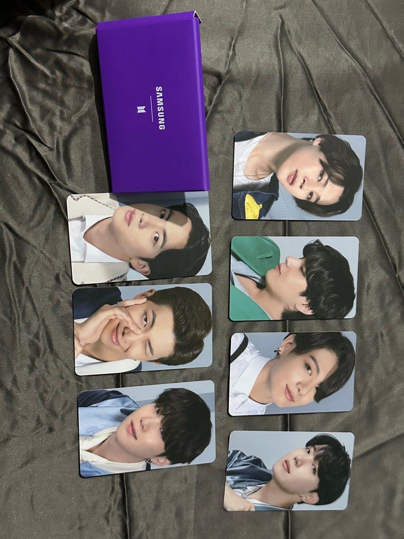 SAMSUNG X BTS PHOTOCARD (Category: K-Wave Merchandise) located in Manila. Submitted by thingsntrinkets (Listing ID 1236017481, Image 2). Description: Sold as set.
