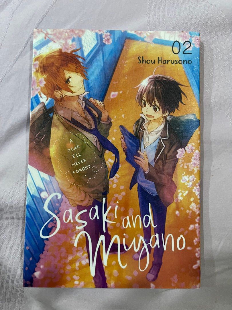 Sasaki And Miyano Shou Harusono Manga Volume 1-4 English Version Comic