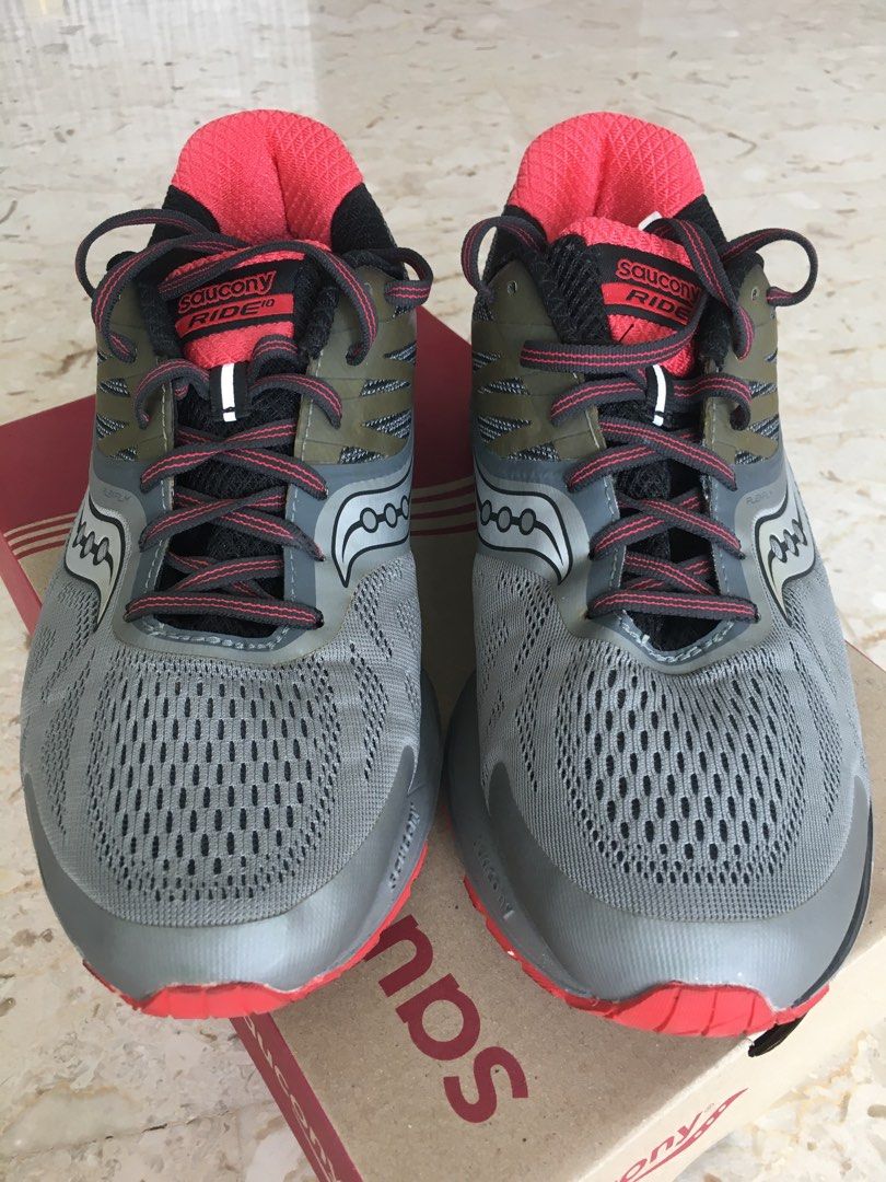 Saucony ride 10 mens pink hotsell