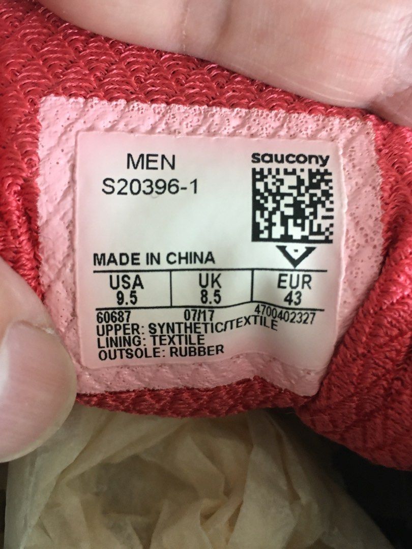 Saucony ride store 10 43