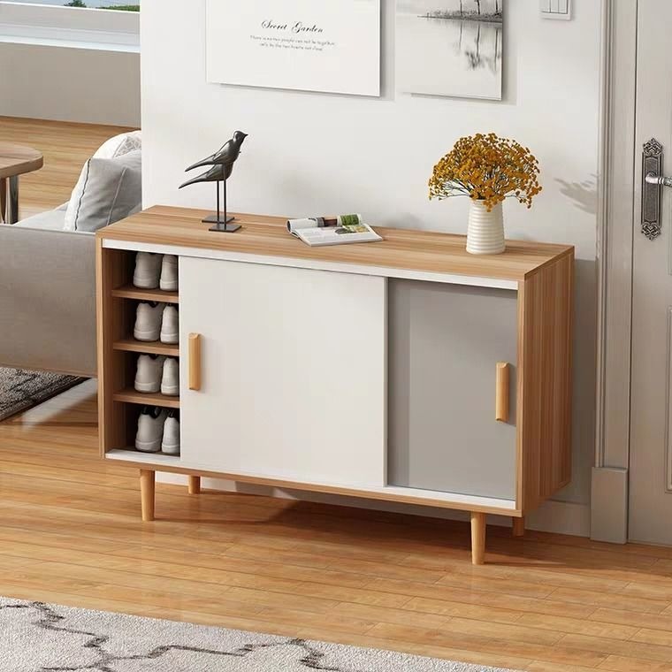 Scandinavian shoe new arrivals rack