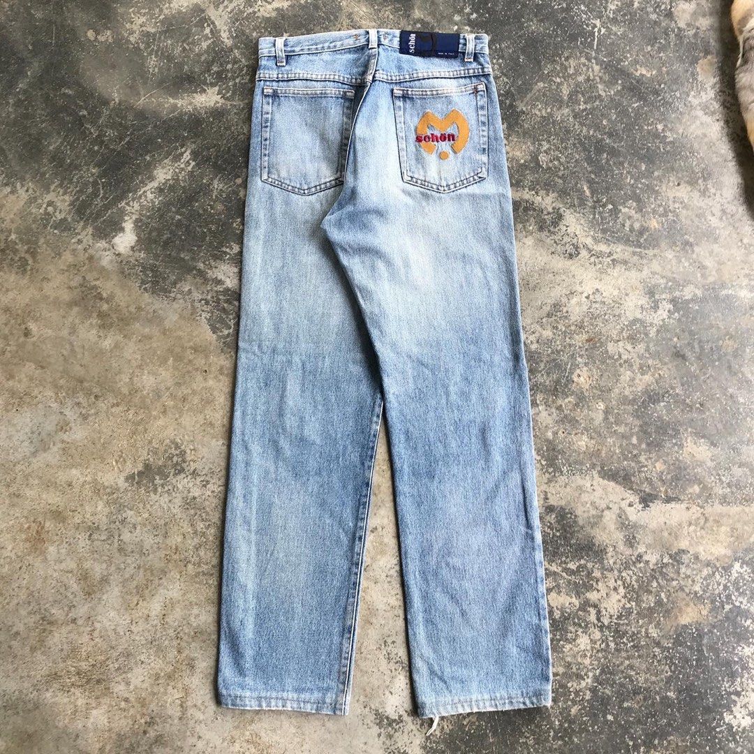Schon Straight Cutting Jeans, Men's Fashion, Bottoms, Jeans on Carousell