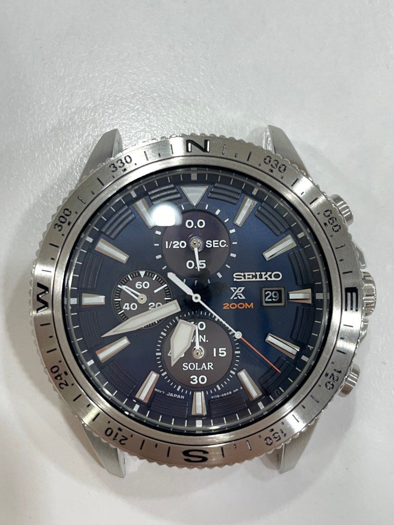 二手）Seiko Prospex Solar SSC703P1, 男裝, 手錶及配件, 手錶- Carousell