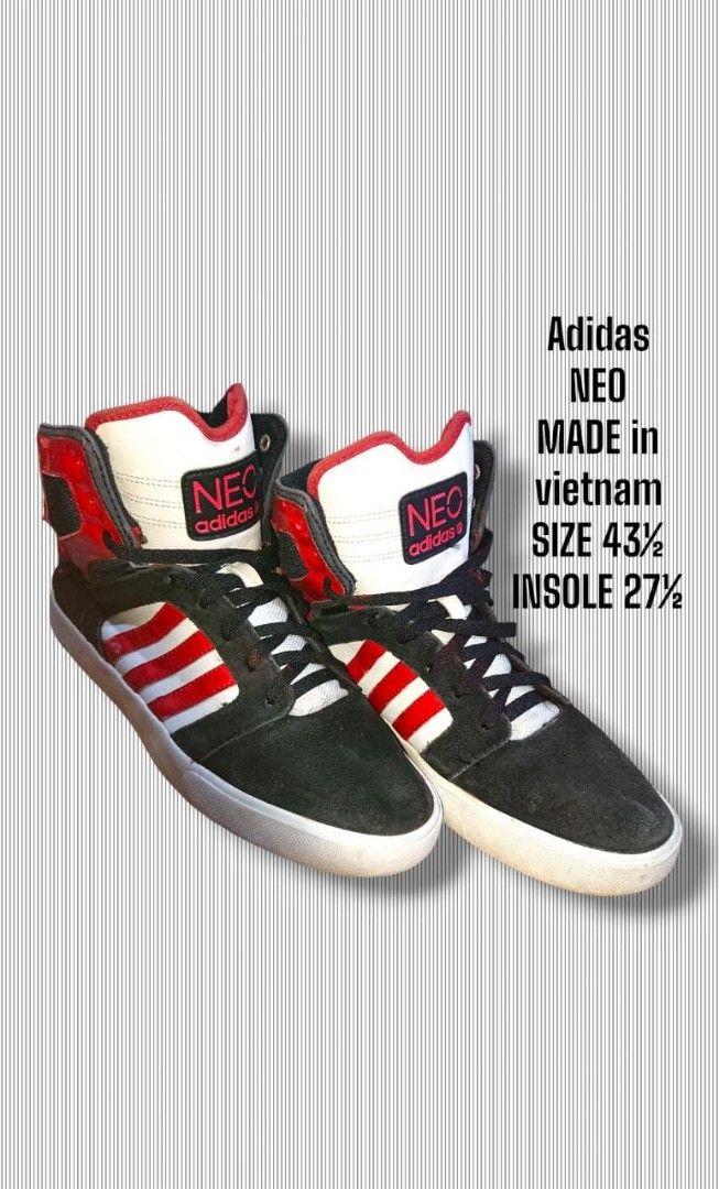 SEPATU ADIDAS NEO SECOND BRAND 43 27 Fesyen Pria Sepatu Sneakers di Carousell