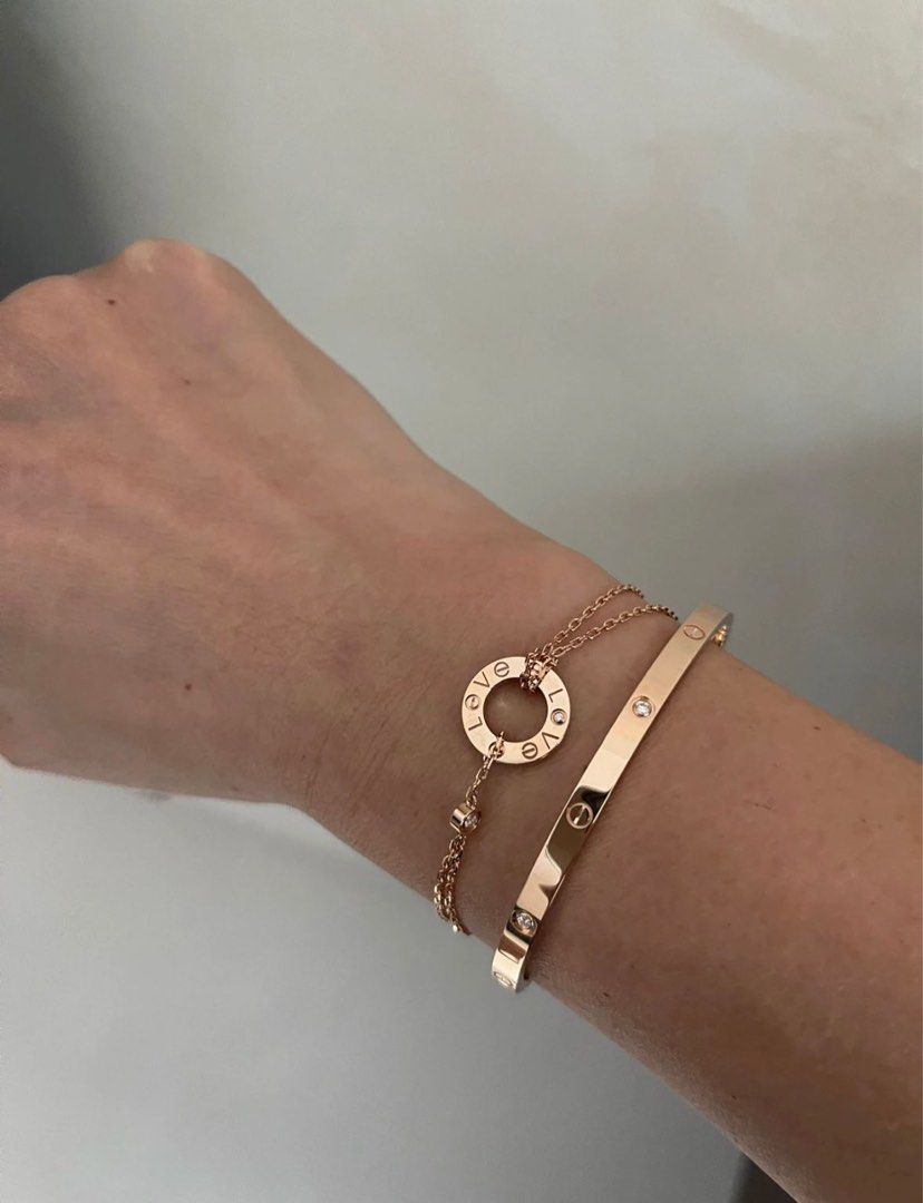Slim Love Bracelet 6 Diamonds