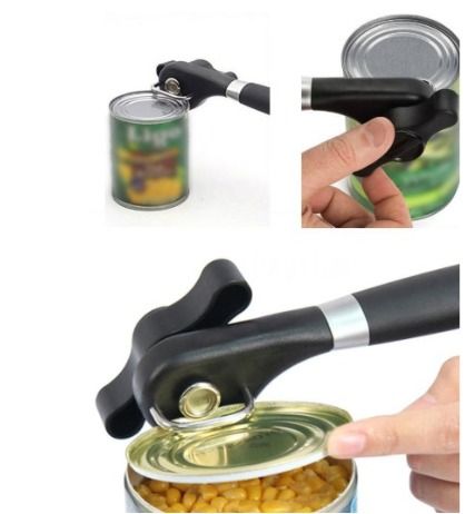 Smooth Edge Can Opener (Made from High Quality Material) (Category: Other Kitchenware & Tableware) located in Manila. Submitted by trustradeglobal (Listing ID 1235907314, Image 2). Description: Safety Feature Prevents Sharp Edges and Cuts - Effortlessly open cans. - Durable, ergonomic design. - Smooth edge side cutting feature - Easy to clean..