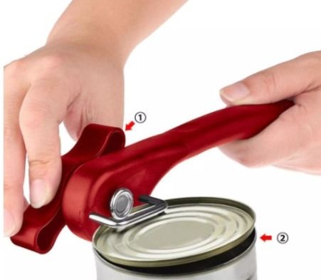 Smooth Edge Can Opener (Made from High Quality Material) (Category: Other Kitchenware & Tableware) located in Manila. Submitted by trustradeglobal (Listing ID 1235907314, Image 1). Description: Safety Feature Prevents Sharp Edges and Cuts - Effortlessly open cans. - Durable, ergonomic design. - Smooth edge side cutting feature - Easy to clean..