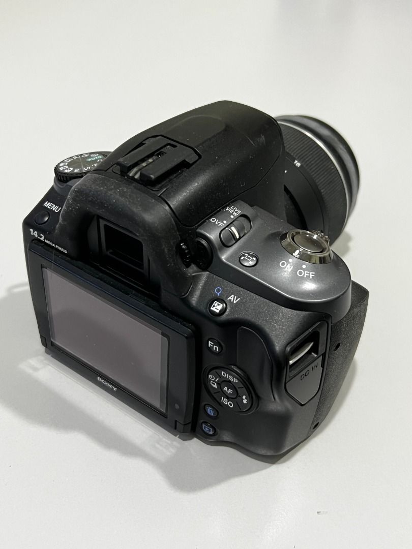 Sony Alpha A380 with 1855mm f3.55.6 SAM lens, Photography, Cameras on