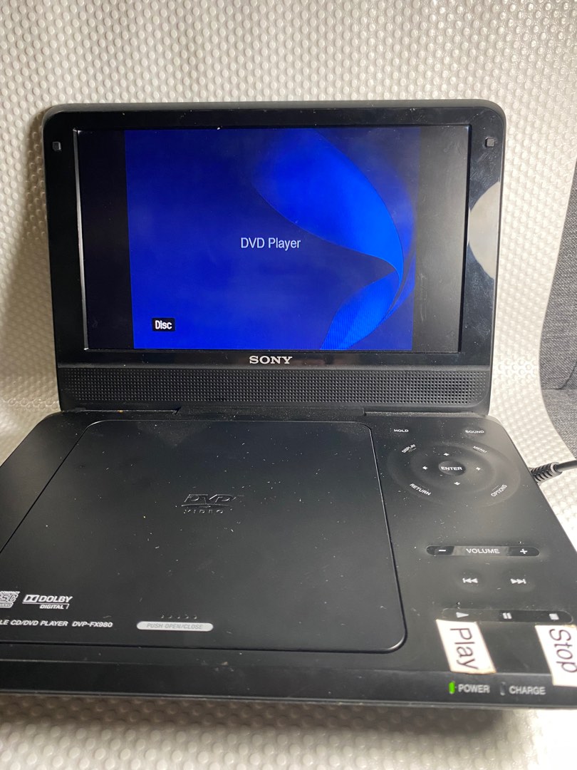 Sony DVP-FX980 Portable DVD Player, Hobbies & Toys, Music