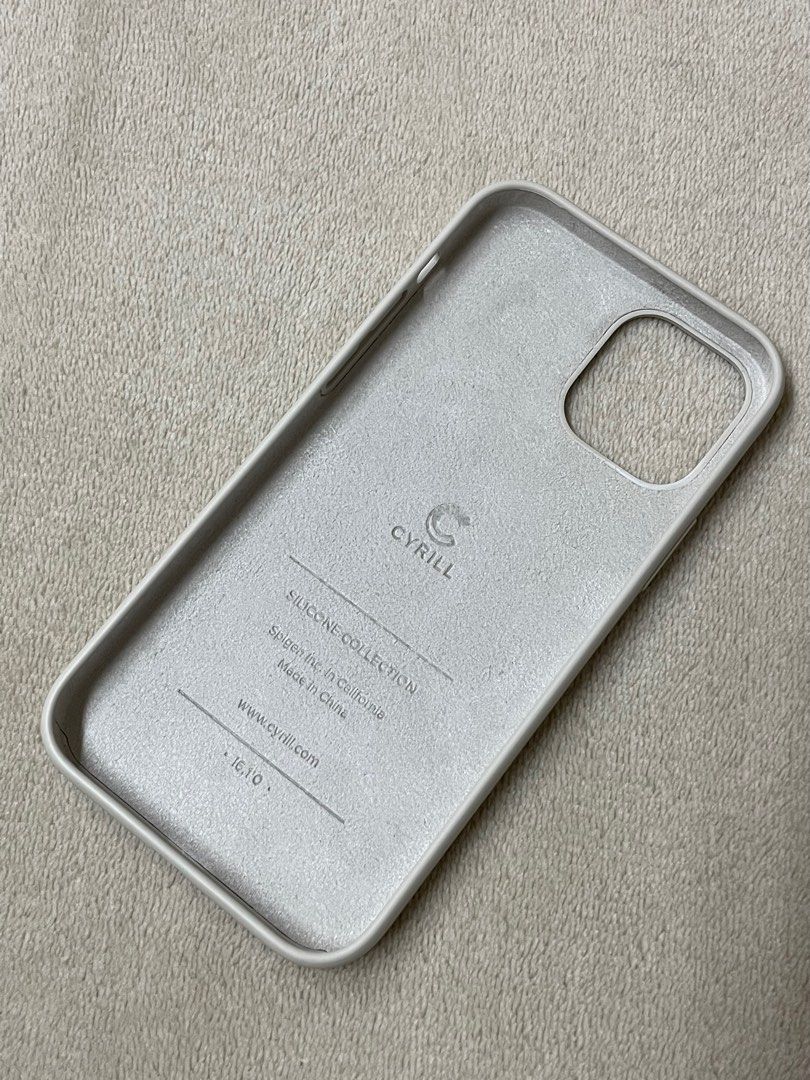 Spigen Cyrill Silicone Case for iPhone 12pro (Category: Cases & Sleeves) located in Quezon City. Submitted by kryss_ (Listing ID 1235989032, Image 3). Description: Spigen Cyrill Silicone Case for iPhone 12pro Original price: 1,200 Selling price: 800 Condition: 9/10.