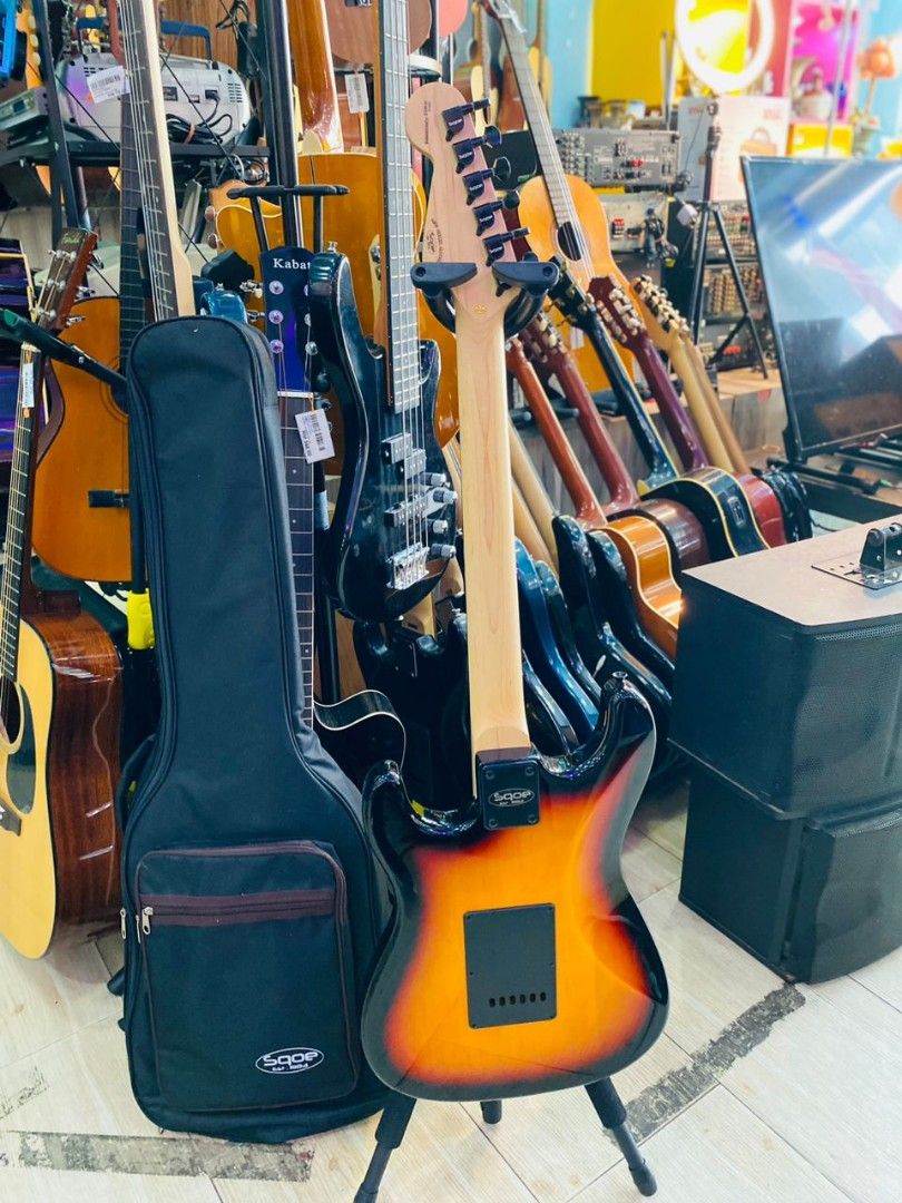 SQOE Electric Guitar, Hobbies & Toys, Music & Media, Musical