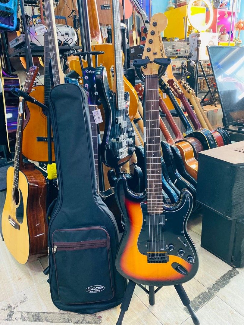 SQOE Electric Guitar, Hobbies & Toys, Music & Media, Musical