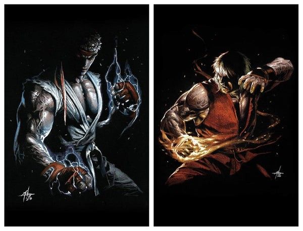 Street Fighter #1 Ryu Ken and Scorpion Variant Gabriele Dell'Otto ...