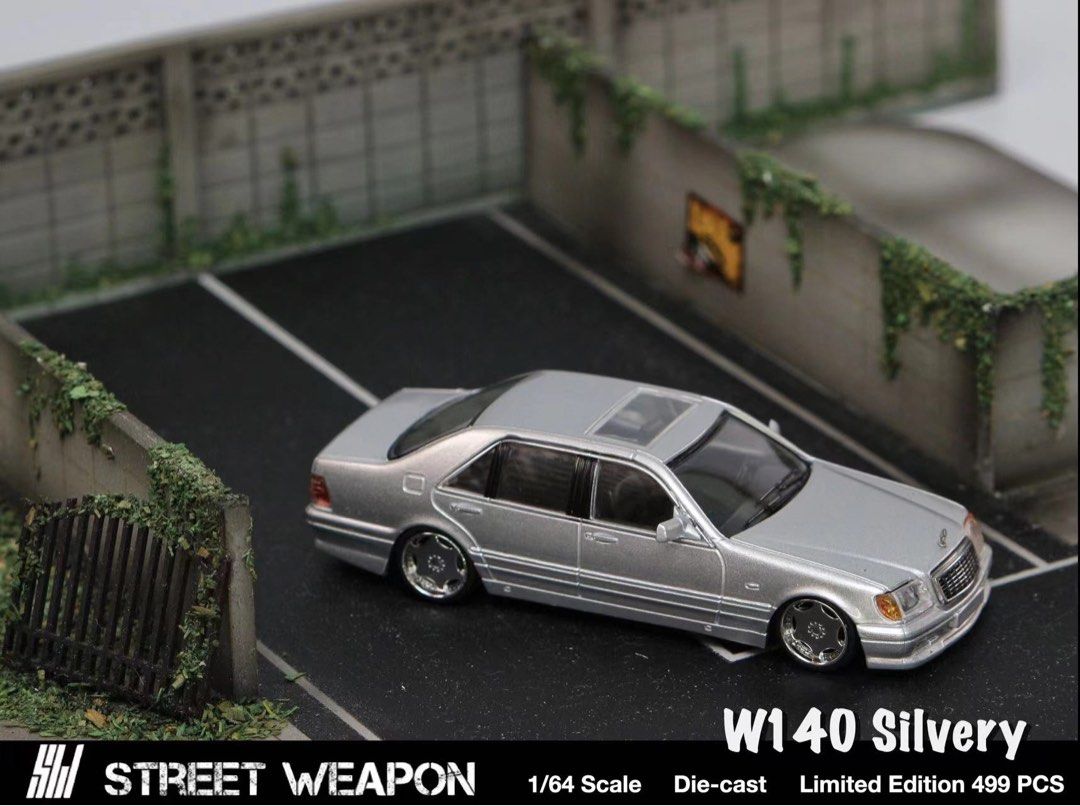 Stance 1/64 Mercedes Benz w 140 精密ミニカー s-l1200.jpg