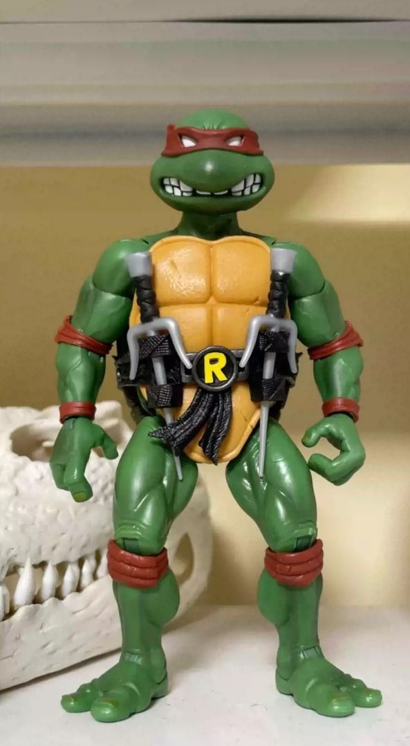 FREE Complete accessories. Super 7. Raphael . Teenage Mutant Ninja Turtle . TMNT . Collectible Action Figure., Hobbies & Toys, Toys & Games on Carousell