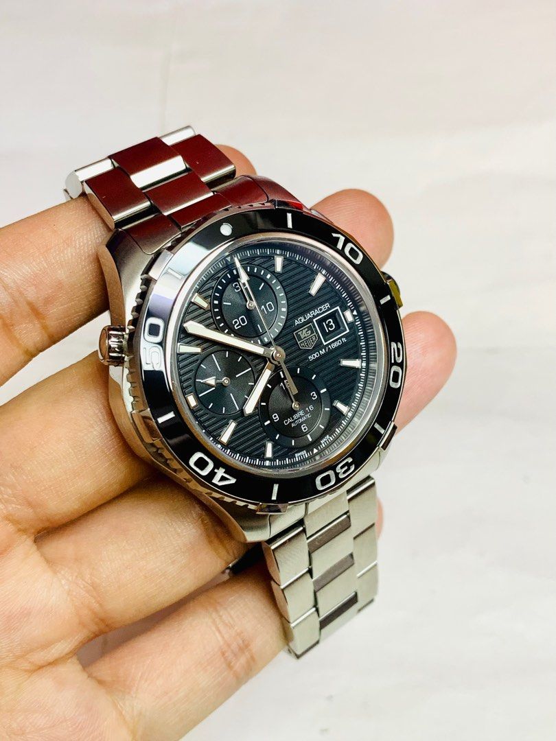 TAG HEUER Aquaracer Chronograph 500M 44mm Automatic Watch CAK