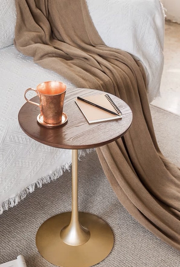 TarO woOd sIdE tAblE, Furniture & Home Living, Furniture, Tables & Sets ...