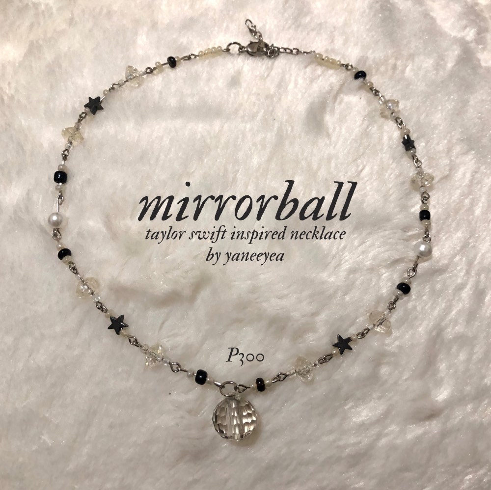 Taylor Swift Mirrorball inspired necklace, Women's Fashion, Jewelry