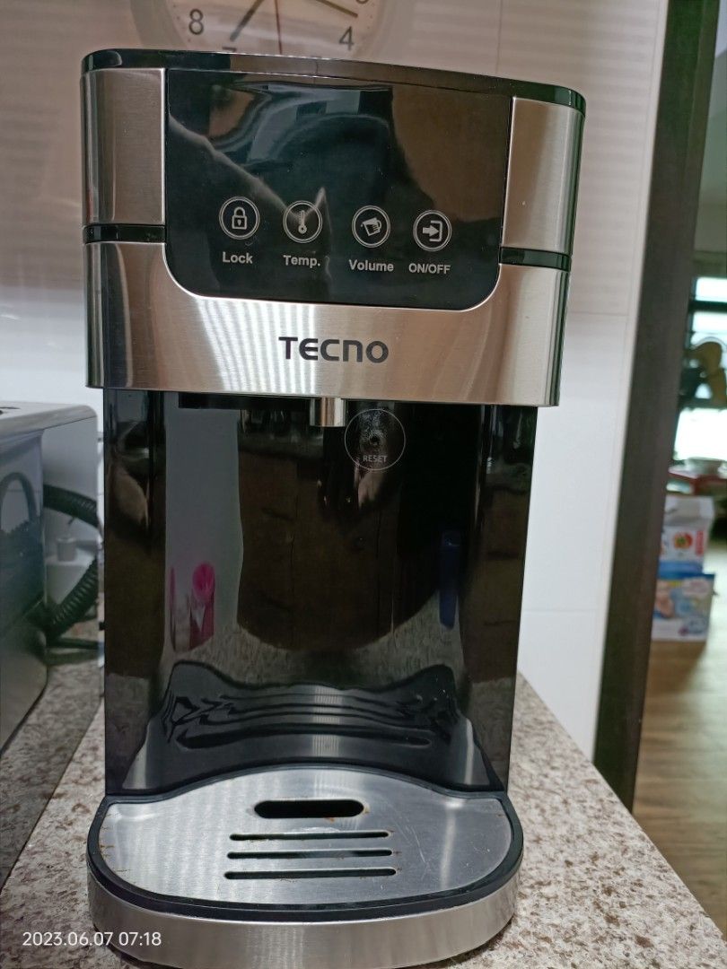 TECNO TID2208 V2 instant hot water dispenser w temperature control, TV