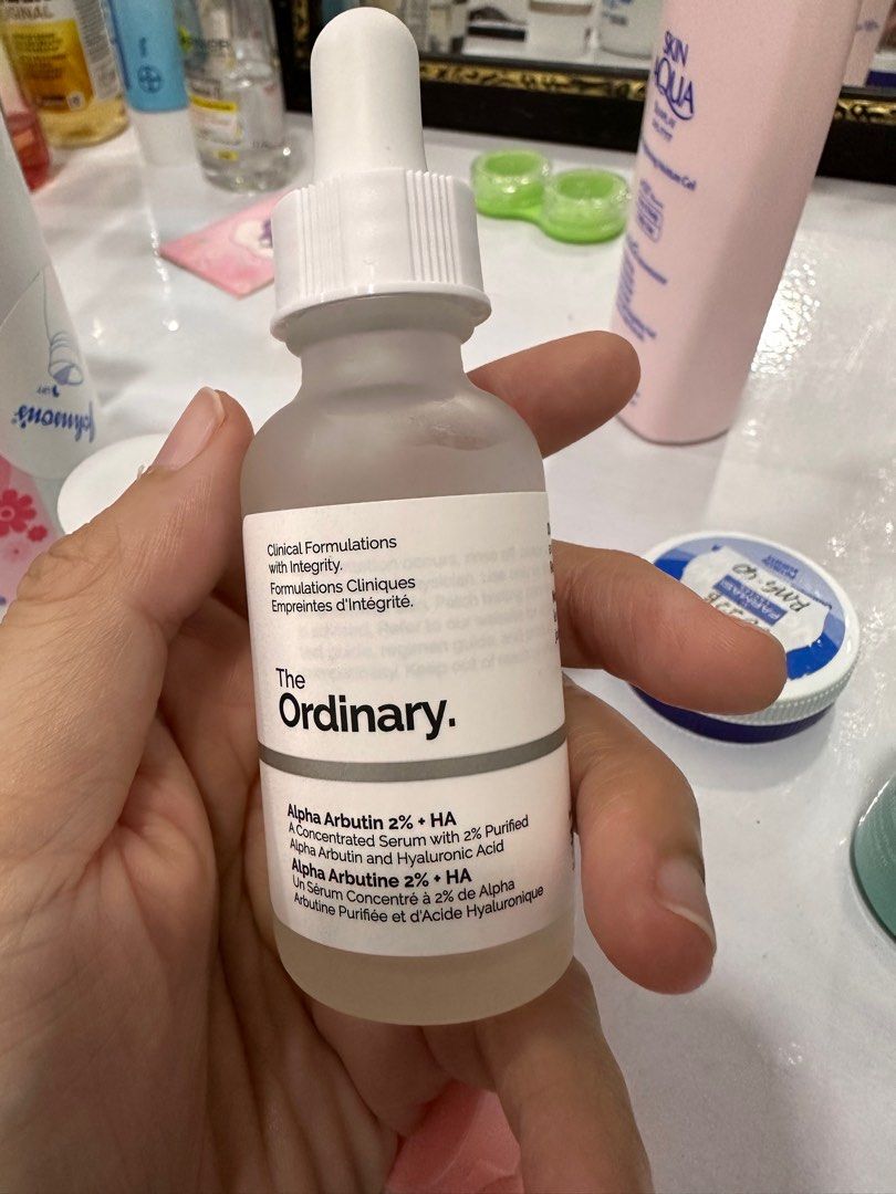 The Ordinary Serum - Alpha Arbutin + HA, Beauty & Personal Care, Face ...