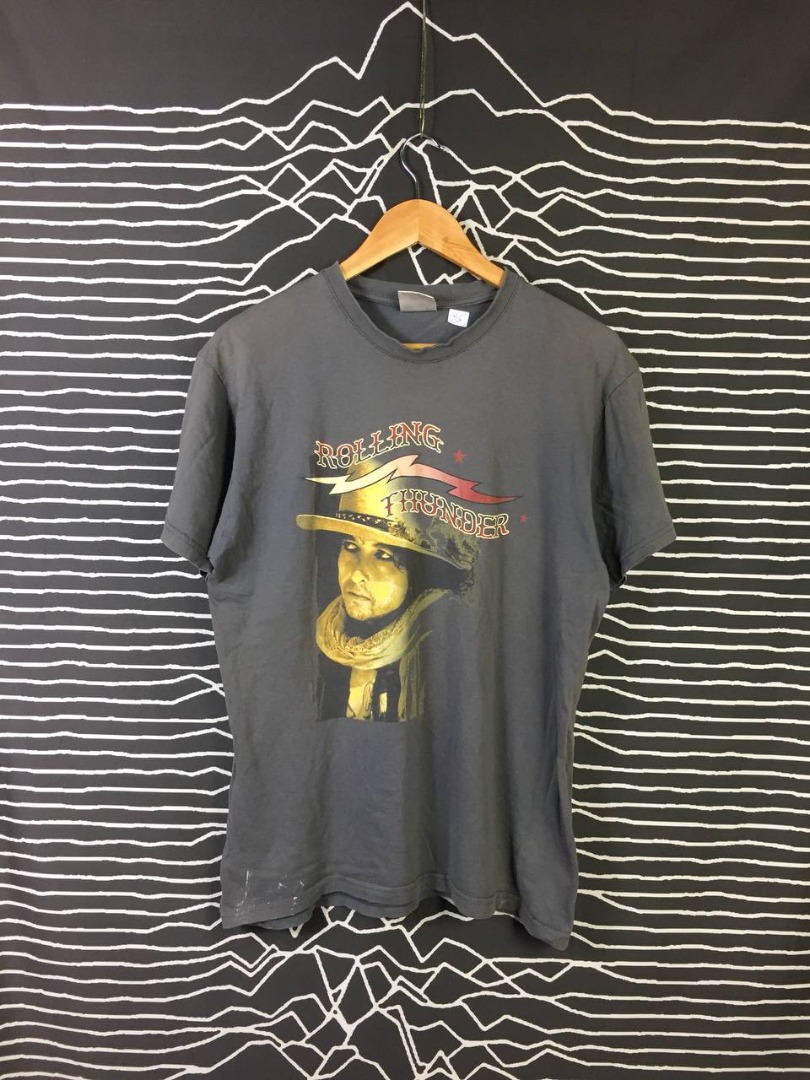 Rolling thunder revue t shirt hot sale