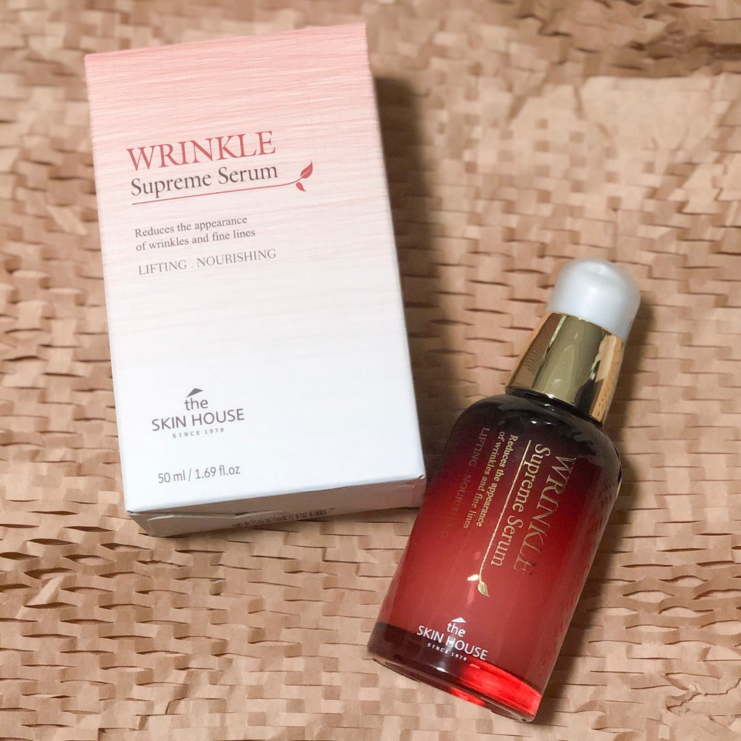 THE SKIN HOUSE WRINKLE SUPREME SERUM on Carousell