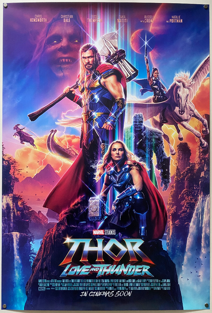 Thor: Love and Thunder Original DS Movie Poster 27x40 Intl Final ...