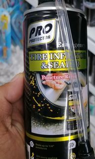 Tire inflator and sealer