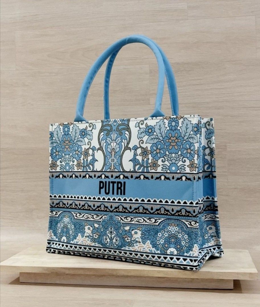 Dior tote 2025 bag custom name