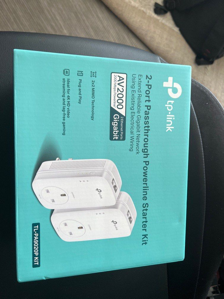 Tp link passthrough powerline, Computers & Tech, Parts & Accessories