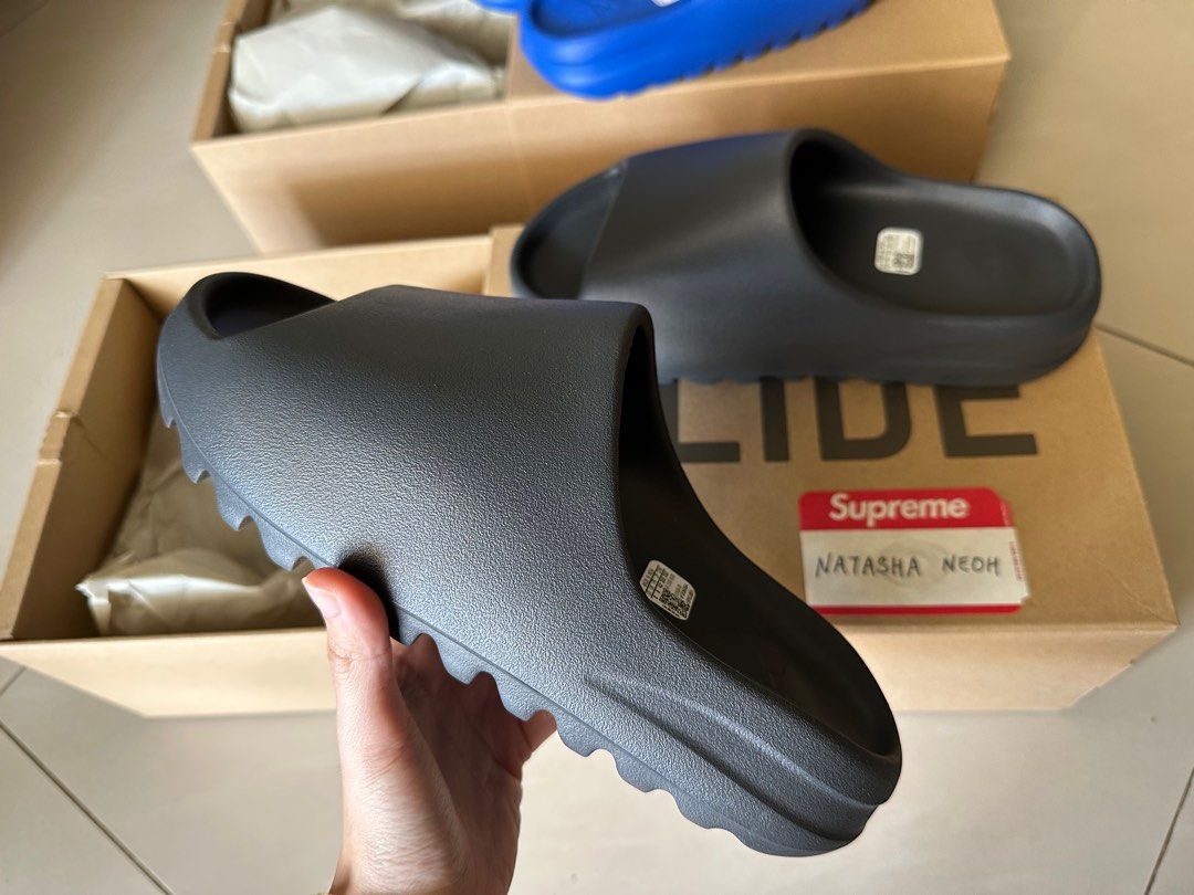 UK8 Yeezy Slide Onyx Men s Fashion Footwear Flipflops and