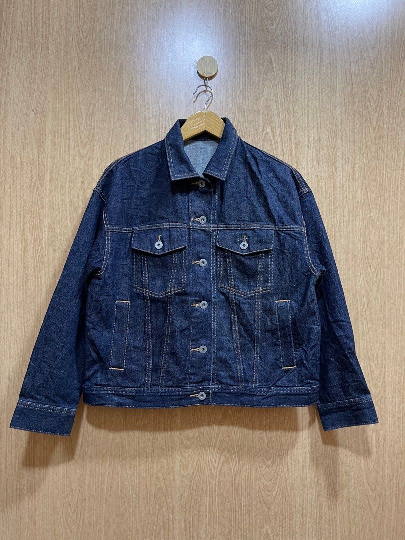 Jacket 2024 jeans uniqlo