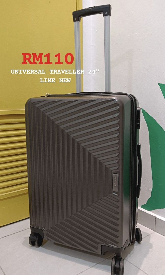 UNIVERSAL TRAVELLER LUGGAGE 24", Luxury, Bags & Wallets on Carousell