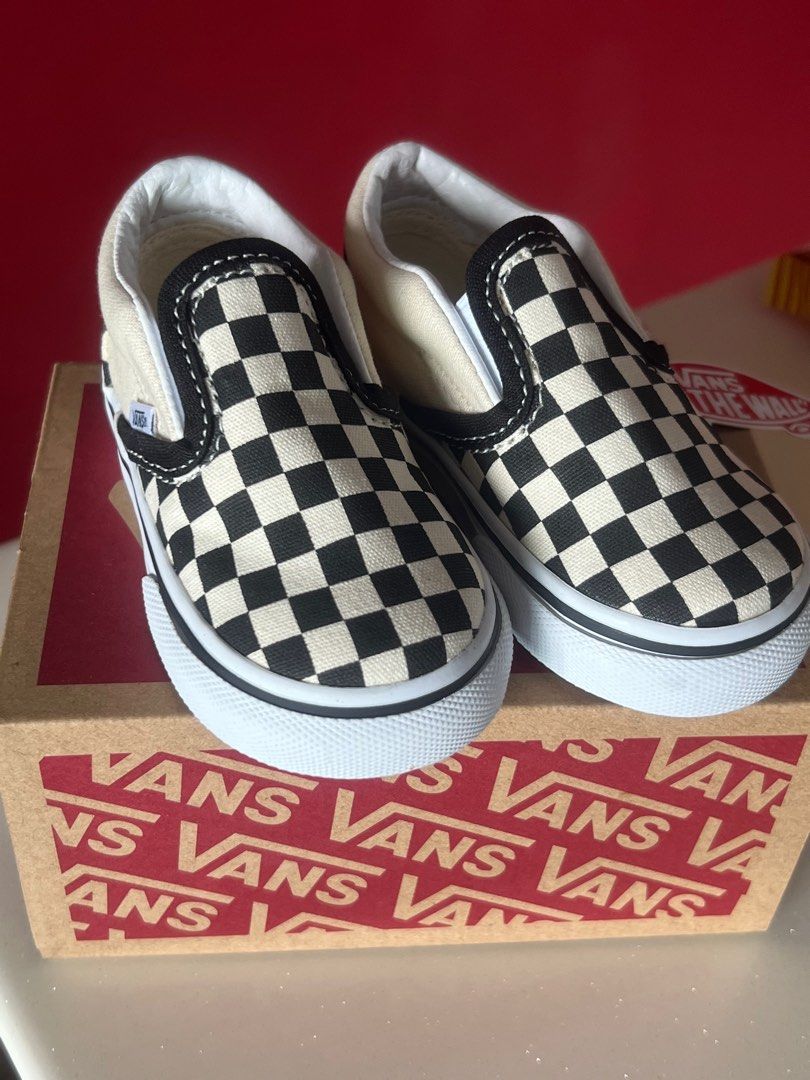 VANS Toddler Classic Slip-O Shoes, Babies Kids, Babies Kids