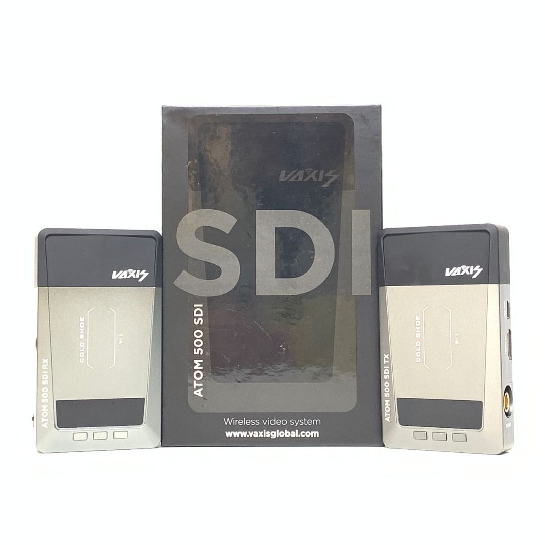 Vaxis ATOM 500 SDI Wireless Video Transmitter and Receiver Kit (SDI/HDMI)