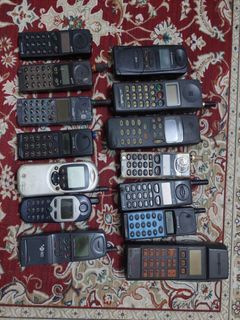 Vintage phone collection