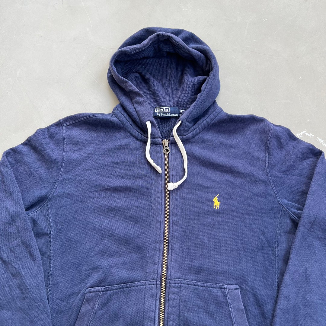 Ralph lauren navy cheap zip hoodie
