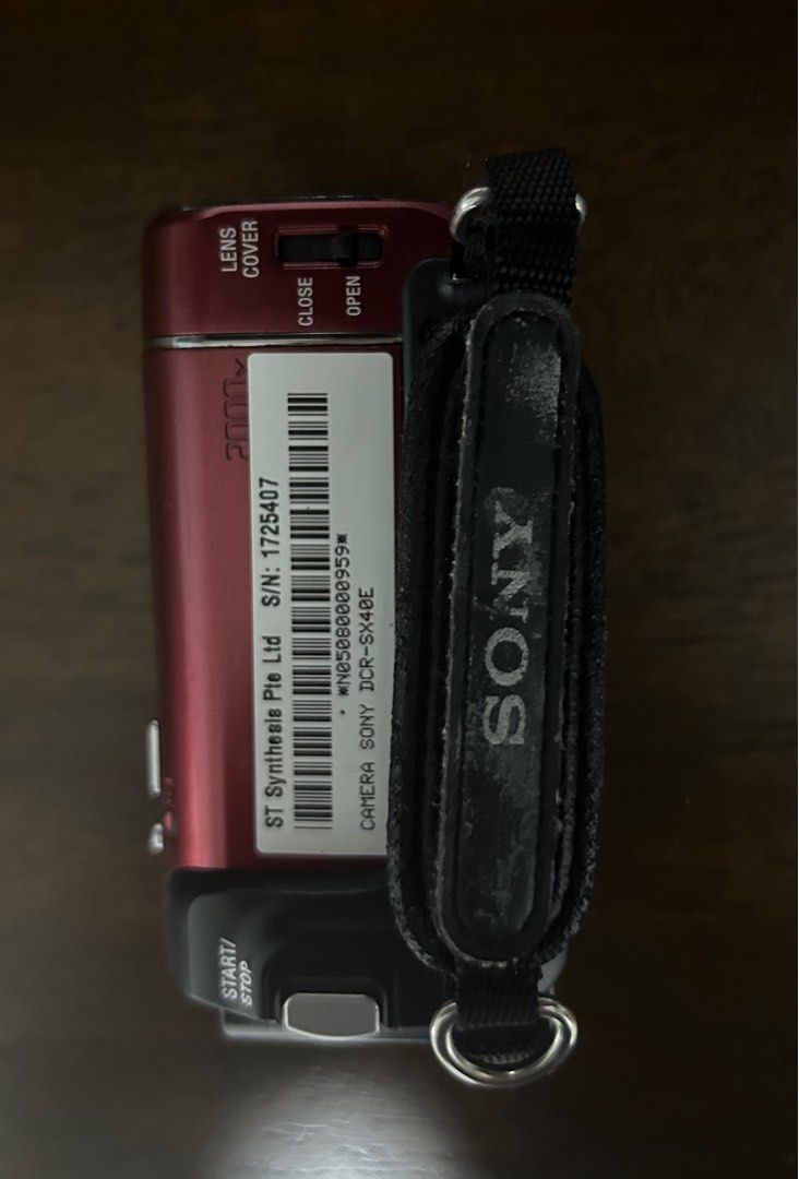 Lot De 2 Caméscopes Sony Handycam Vintage – Pour Pièces Ou Réparation