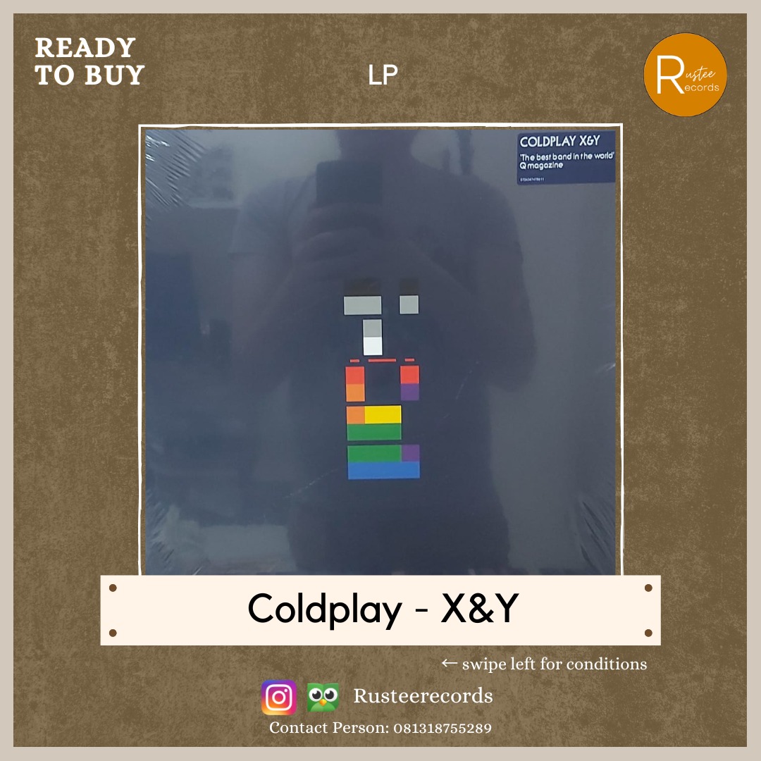 Vinyl LP Coldplay X&Y on Carousell